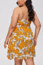 Load image into Gallery viewer, Plus Size Floral Spaghetti Strap Dress
