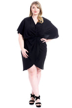 Load image into Gallery viewer, Curvy Woven Fabric Stretch Dress
