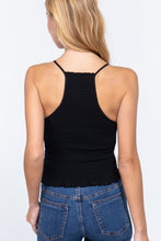 Load image into Gallery viewer, Smocking Detail Cami Woven Top
