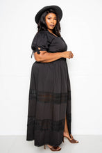 Load image into Gallery viewer, Puff Sleeve Maxi Dress
