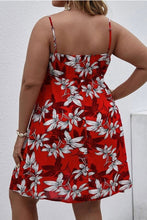 Load image into Gallery viewer, Plus Size Floral Spaghetti Strap Dress
