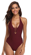 Load image into Gallery viewer, Sexy One Piece Tie Back Swimsuit
