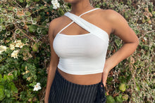 Load image into Gallery viewer, Asymmetrical Crop Top
