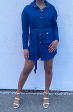 Load image into Gallery viewer, Button Up Denim Dress
