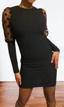 Load image into Gallery viewer, Short Puff-Sleeved Bodycon Dress
